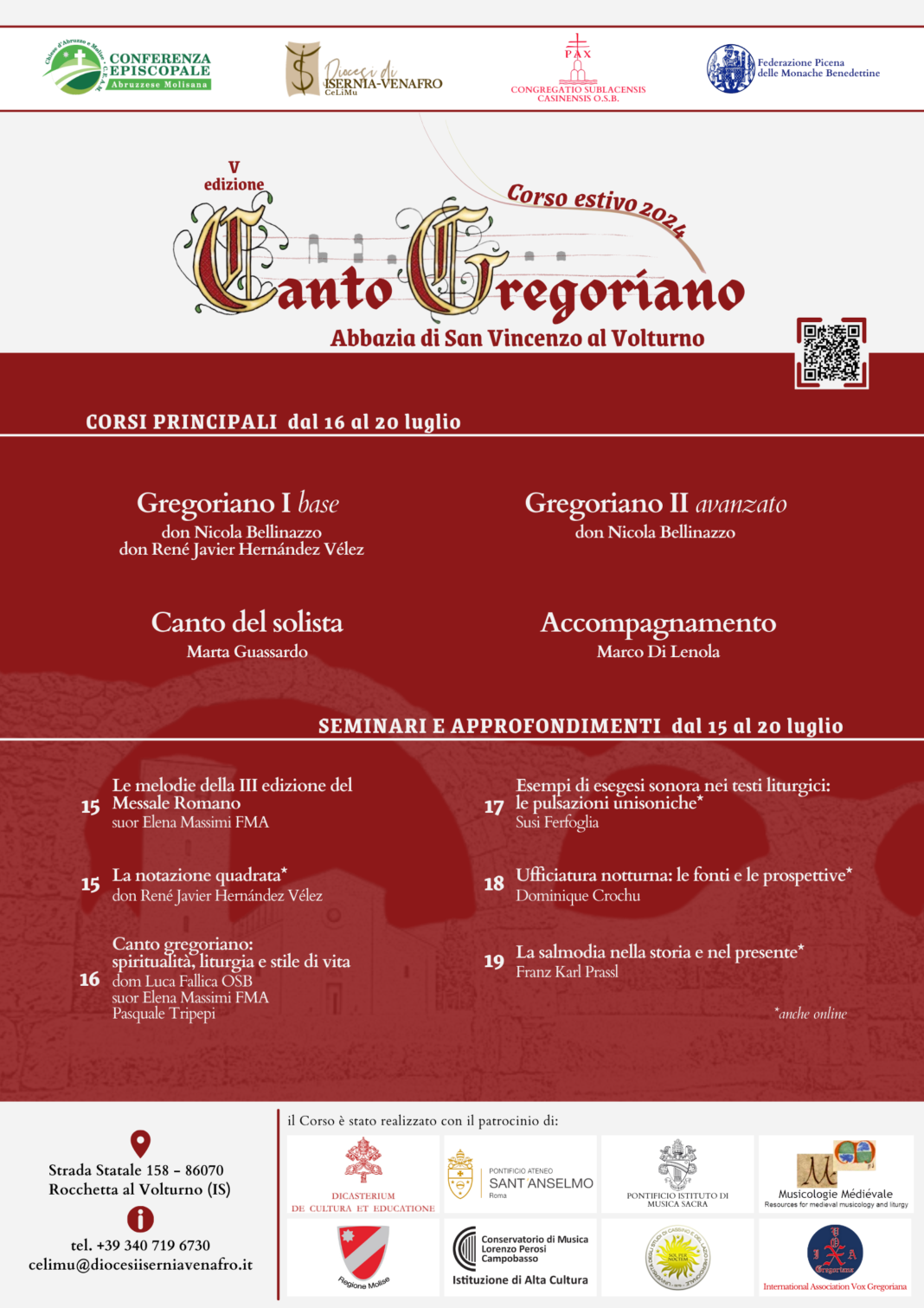 FuturoMolise | PRESENTAZIONE A ISERNIA DEL CORSO DI CANTO GREGORIANO